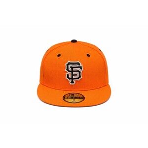 SF Giants New Era 59FIFTY Fitted Hat Orange “San Francisco” Underbrim MLB Cap